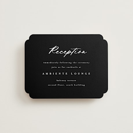 Reception Cards