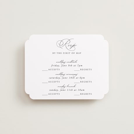 Multi-Event RSVP Cards