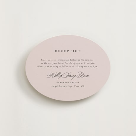 Reception Cards