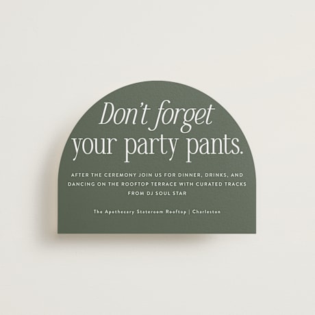 Reception Cards