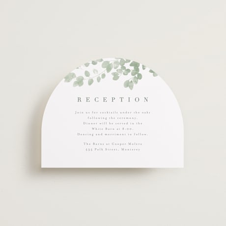 Reception Cards