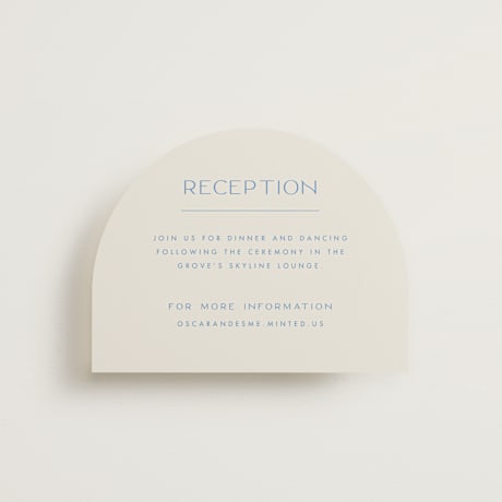 Reception Cards