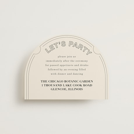 Reception Cards