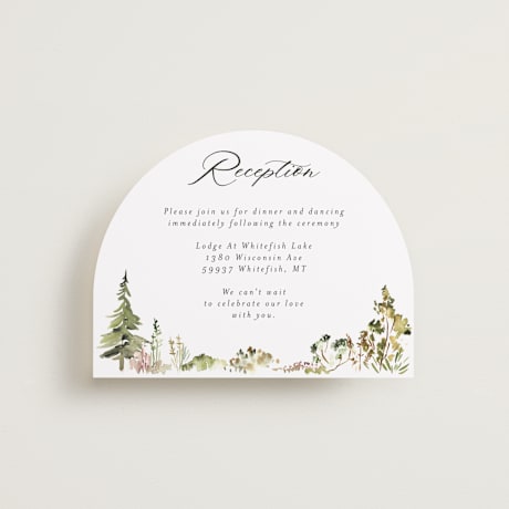 Reception Cards