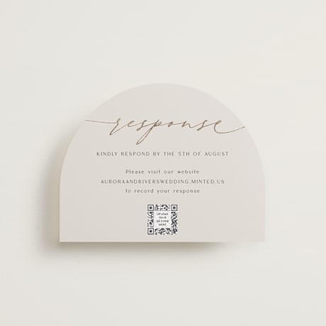 RSVP Online Enclosure Cards