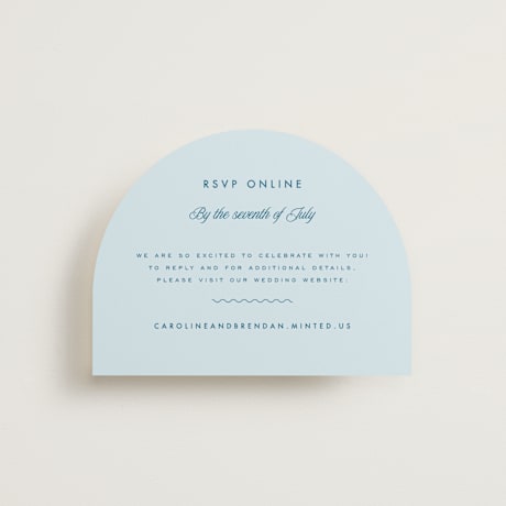 RSVP Online Enclosure Cards