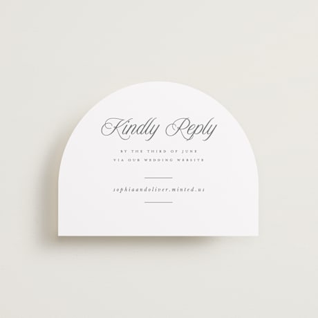RSVP Online Enclosure Cards