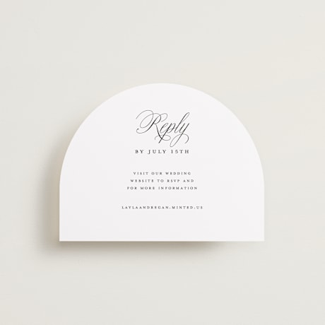 RSVP Online Enclosure Cards