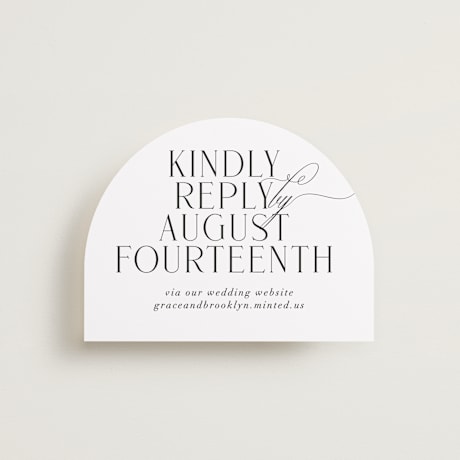 RSVP Online Enclosure Cards