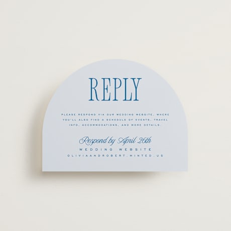 RSVP Online Enclosure Cards