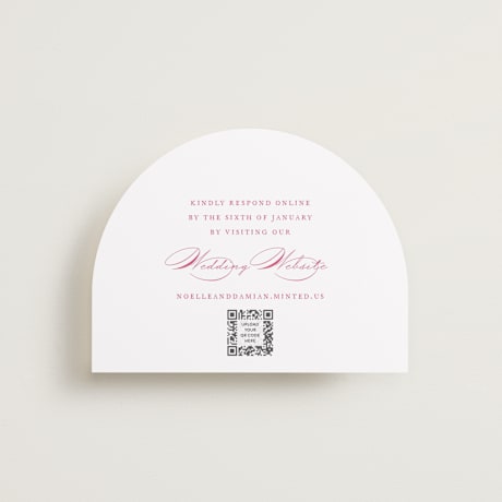 RSVP Online Enclosure Cards