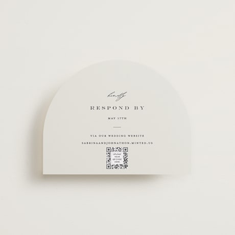RSVP Online Enclosure Cards