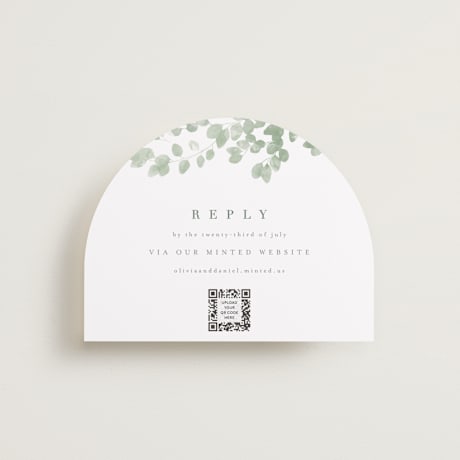 RSVP Online Enclosure Cards