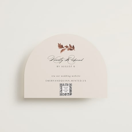 RSVP Online Enclosure Cards