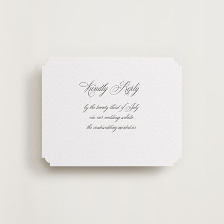 RSVP Online Enclosure Cards