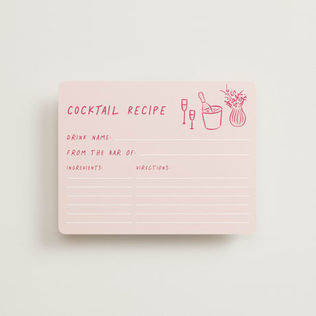 Bridal Shower Insert Cards