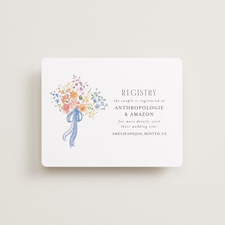 Bridal Shower Insert Cards
