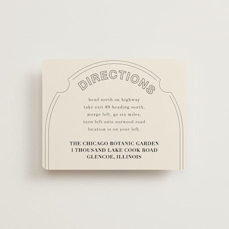 Direction Cards