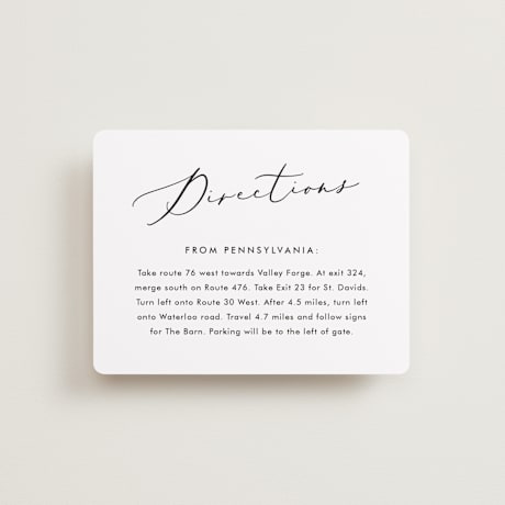 Direction Cards