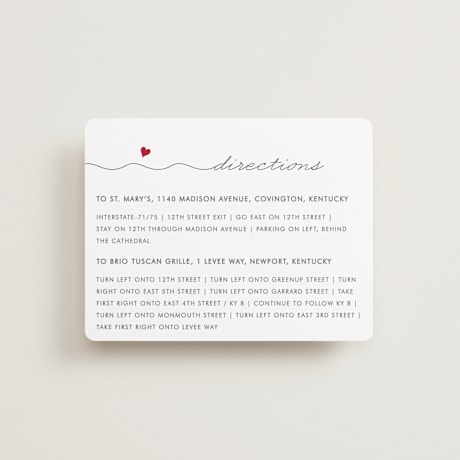 Direction Cards