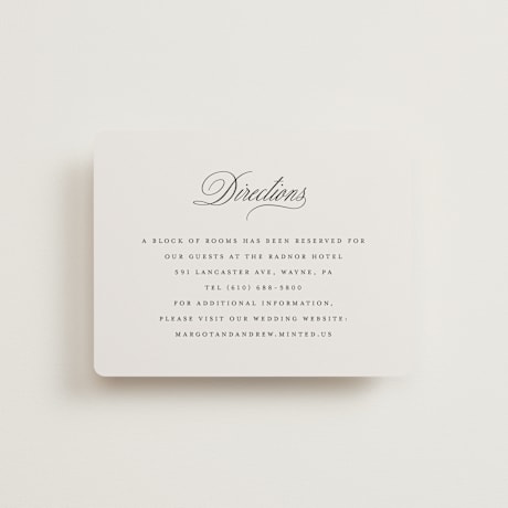 Direction Cards