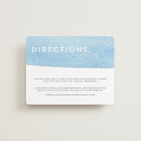 Direction Cards