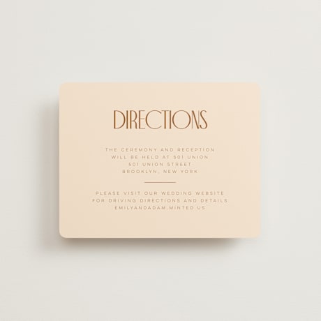 Direction Cards