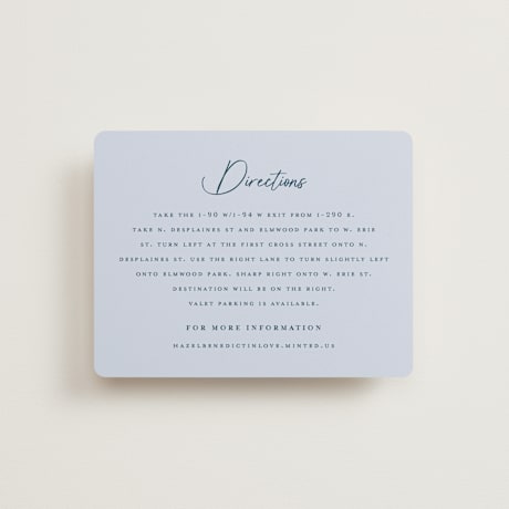 Direction Cards