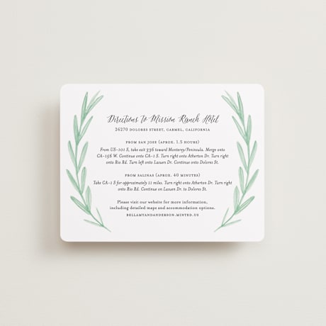 Direction Cards