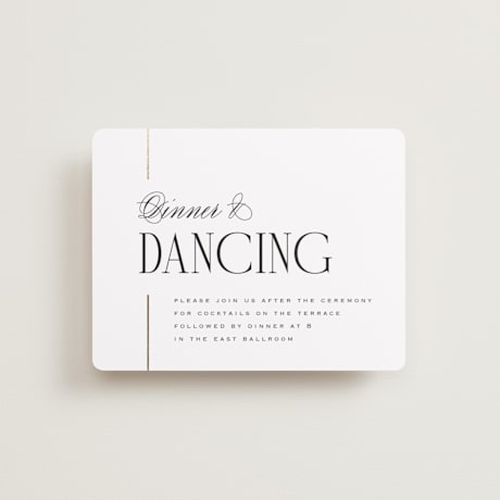 Reception Cards
