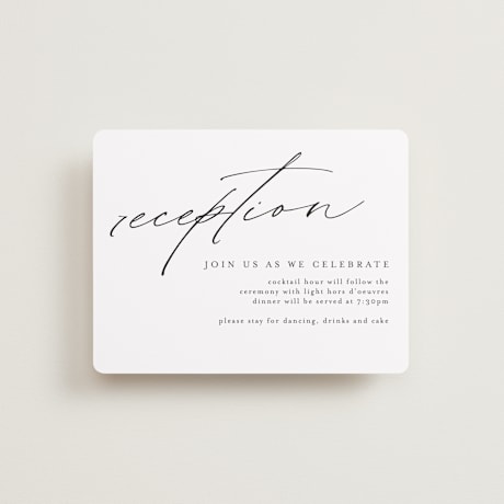 Reception Cards