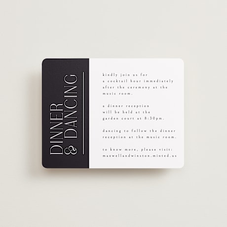 Reception Cards