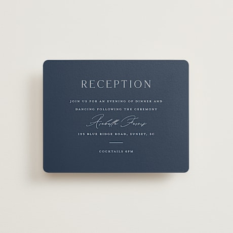 Reception Cards