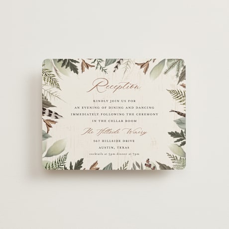 Reception Cards