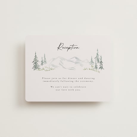 Reception Cards
