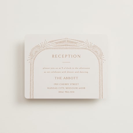 Reception Cards