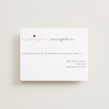 Reception Cards
