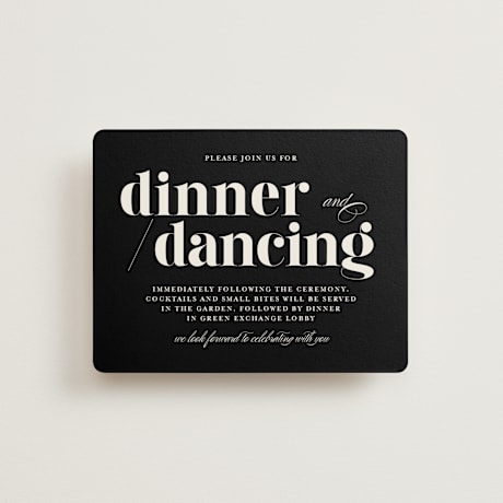 Reception Cards
