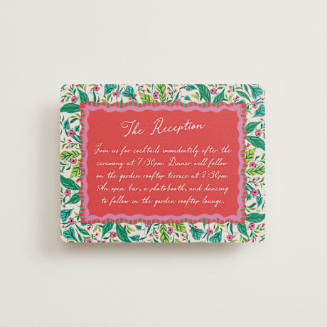 Reception Cards