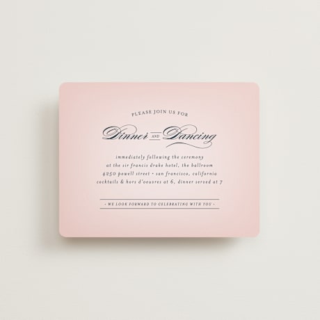 Reception Cards