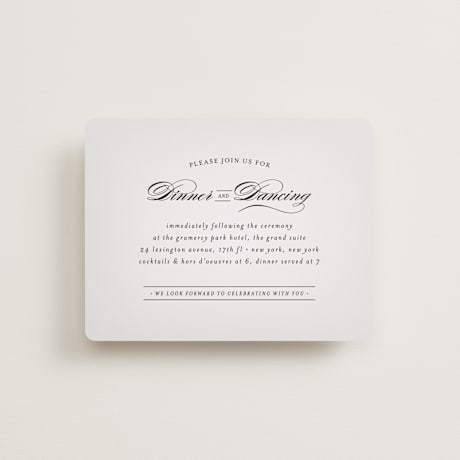 Reception Cards