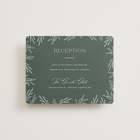 Reception Cards