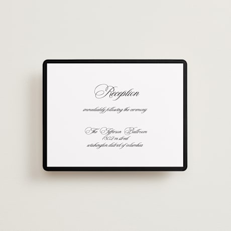 Reception Cards