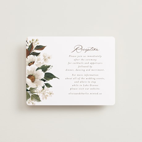 Reception Cards