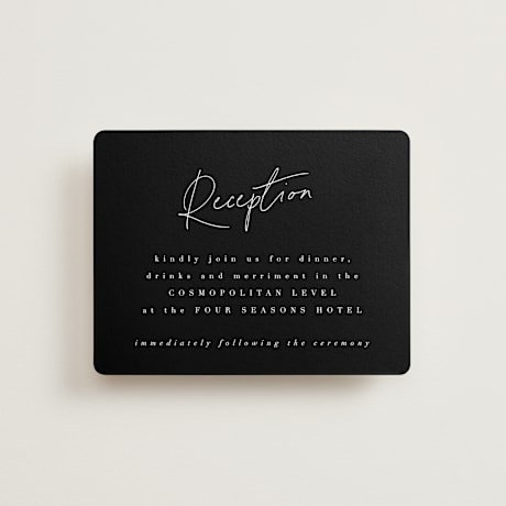 Reception Cards