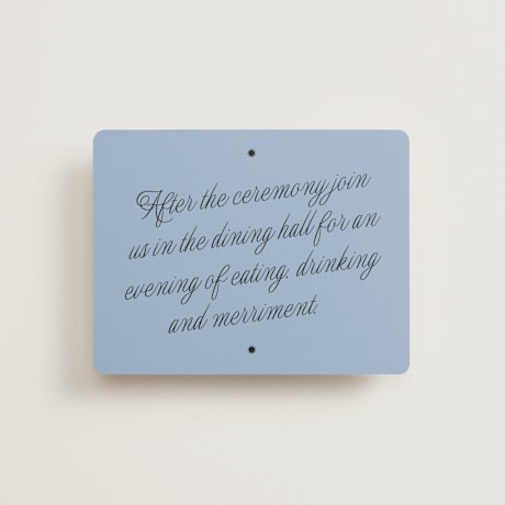 Reception Cards