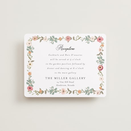 Reception Cards