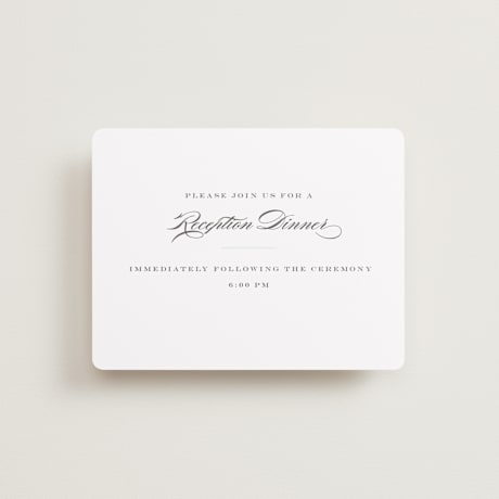 Reception Cards