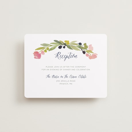 Reception Cards