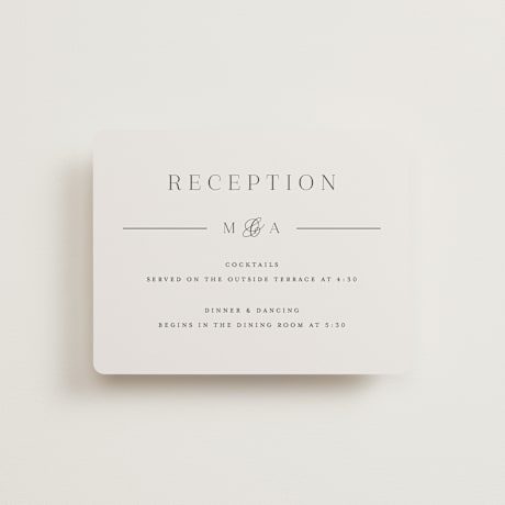 Reception Cards